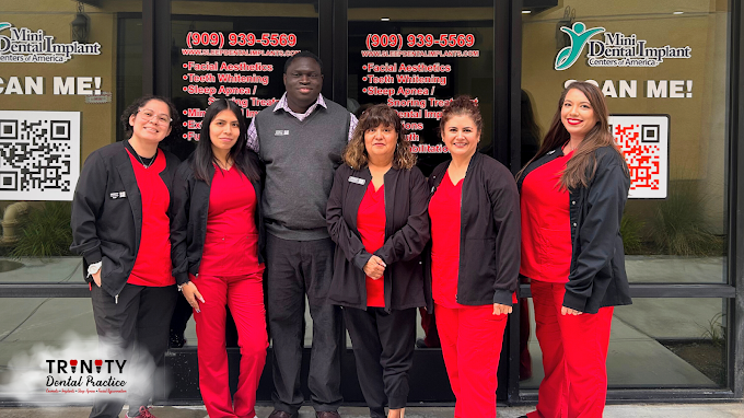 Dental Office in Rancho Cucamonga, Trinity Dental Offering General, Sleep, and Mini Dental Implants in the Inland Empire