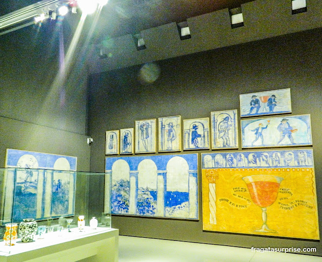 Decoração das Galerias Laietanas no Museu Nacional de Arte da Catalunha