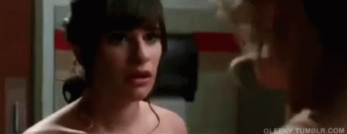 Quinn slapping Rachel