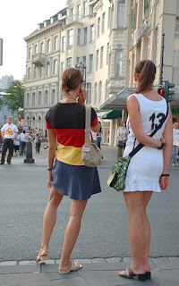 Fifa World Cup 2010 : German Girls Fans  Africa Hotel Front