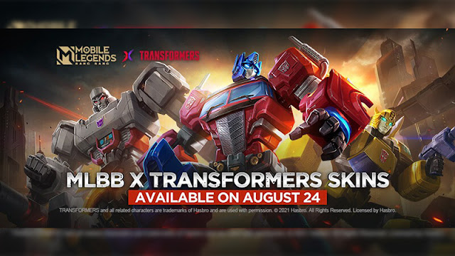 Mobile Legends x Transformers event to launch August 24