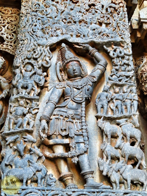 Lord Krishna Statue in Halebeedu Karnataka