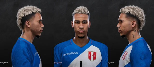 Pedro Gallese Face For eFootball PES 2021