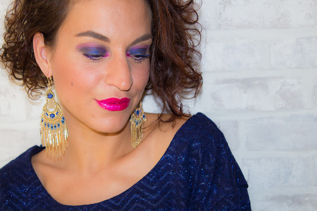 Mon maquillage Marine et Fuchsia