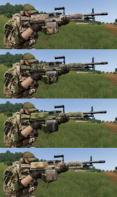 Arma3のマークスマンDLCの見た目を変えるVSM Weaponsアドオン