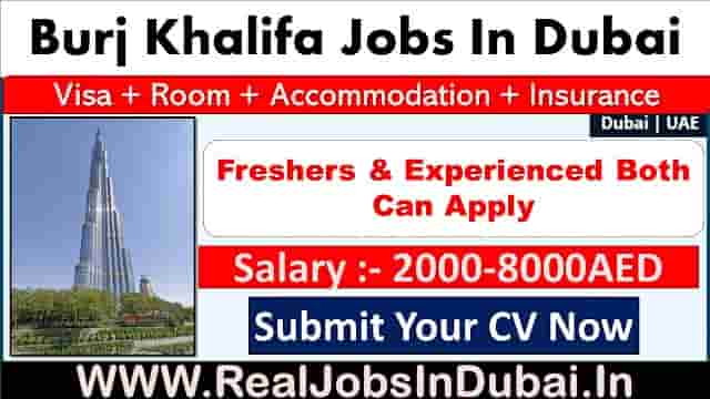 Burj Khalifa Careers Hiring Staff In Dubai UAE 2024