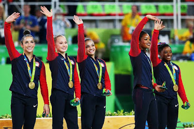 Simone Biles Leads USA Gymnasts Team 'final five' to Olympic gold at Rio