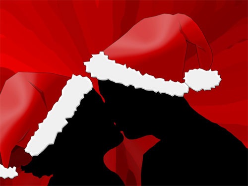 love wallpapers 2010. Christmas Love Wallpapers