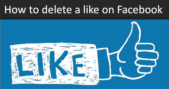 Facebook How To Delete A Like