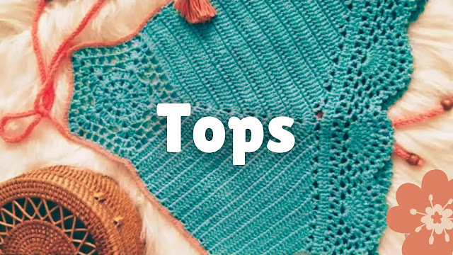 7 Tutoriales para aprender a tejer tops a crochet como una experta 🧶