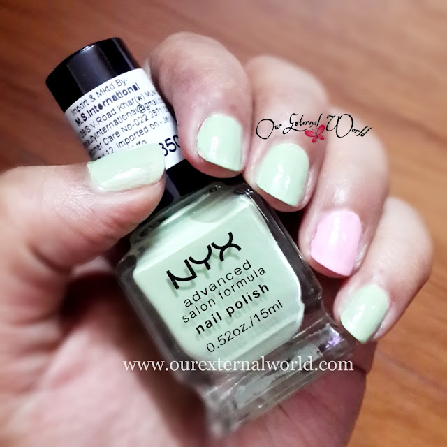 NYX Advanced Salon Formula Nail Polish - NPS230 - Pastel Pistachio