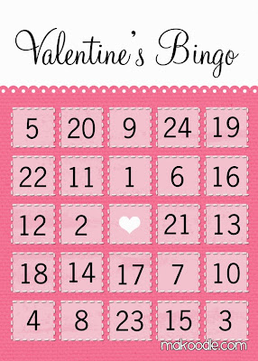 Valentine's Day Bingo 4