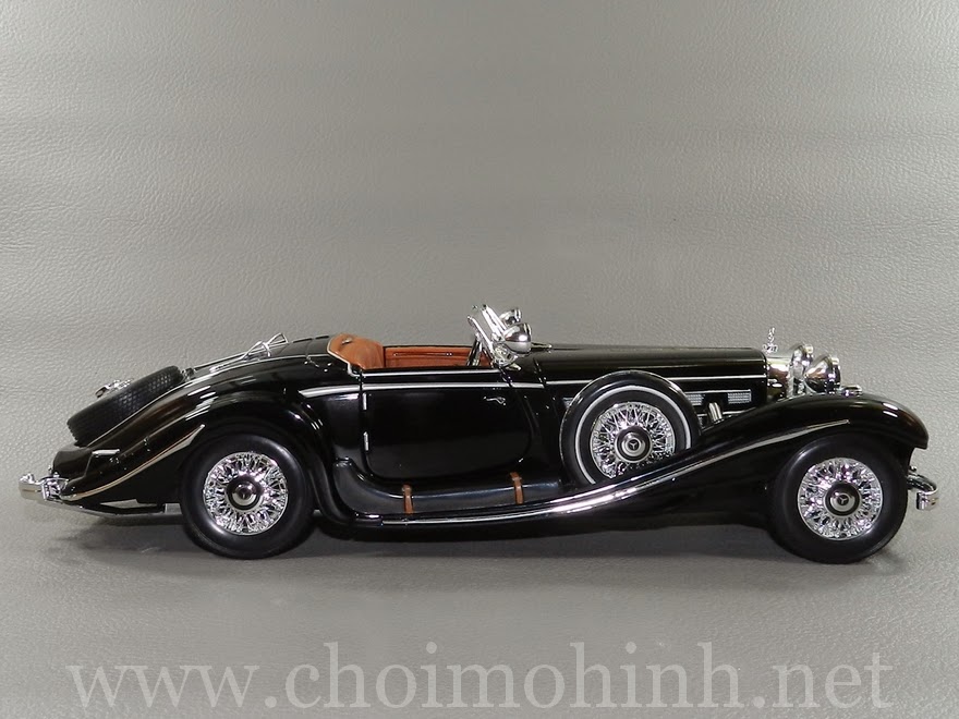 Mercedes-Benz 500 K TYP Specialroaster 1936 1:18 Maisto side