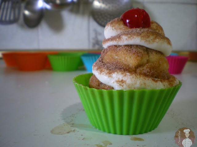 Cupcakes de tiramisú {Facilísimos y sin horno)