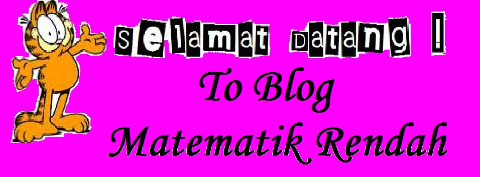 Matematik Rendah: Latihan Tahun 5