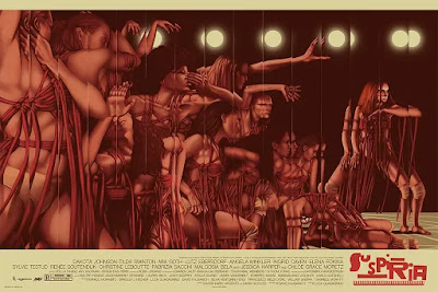 MondoCon 2019 Exclusive Suspiria Movie Poster Screen Print by Jack Hughes x Mondo