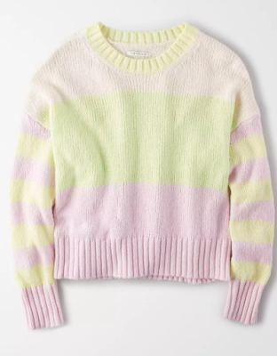 AE Color Block Sweater