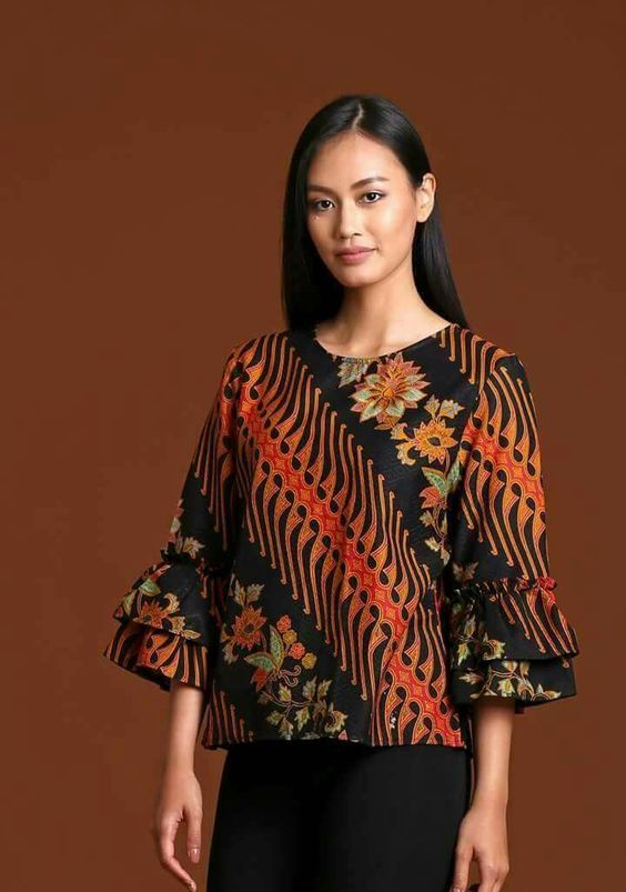 50 Model  Baju Batik  Terbaru 2019 Modern  Elegan