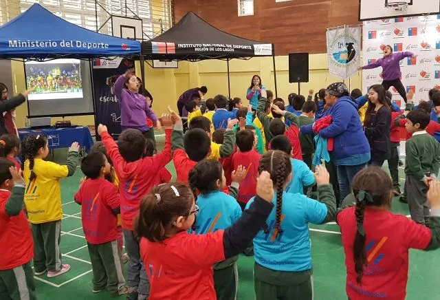 Alumnos participaron del Programa de Promoción de Actividad Física y Deporte