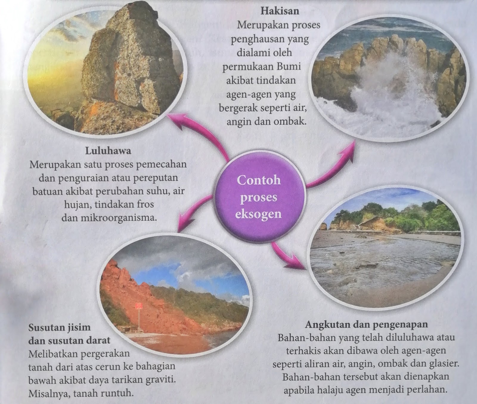 Proses Utama Bumi Eksogen Dan Endogen