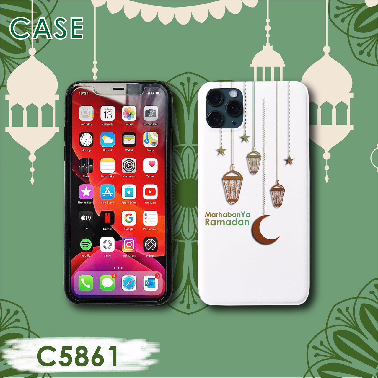 Case HP Ramadhan Custom Nama