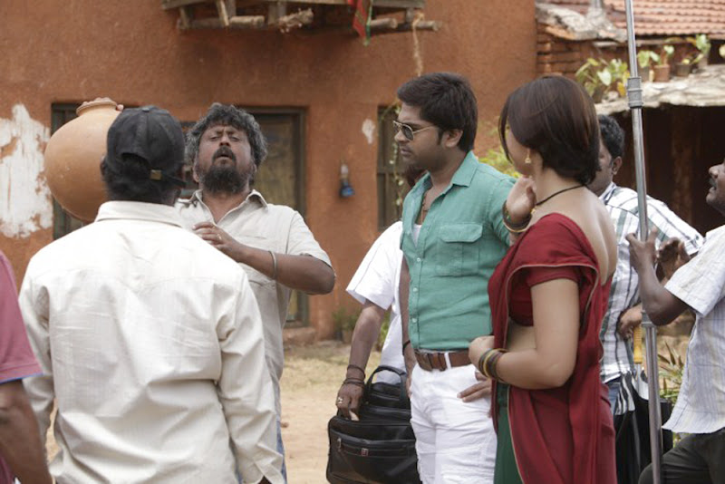 Osthi Movie New Shooting Spot Stills film pics