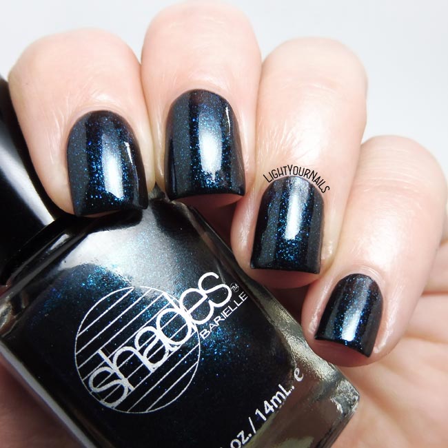 Smalto Barielle Shades Blackened Bleu nail polish