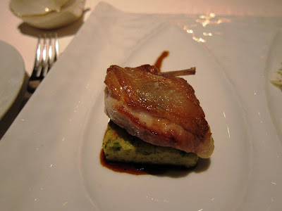 Quail Trio at Michael Mina: Breast