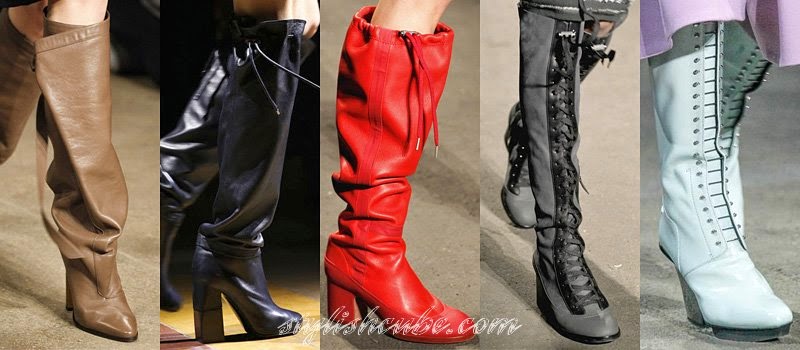 Fall 2014 Women's High Boots Fashion Trends