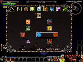 Screenshot of a talent tree of the Demon Hunter class.