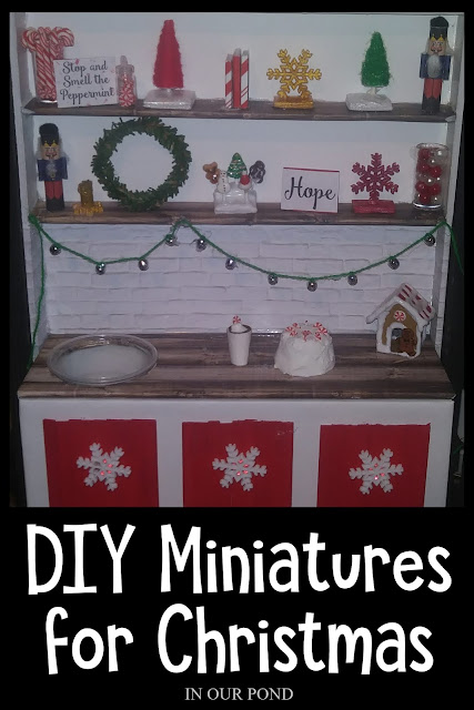 DIY Mini Christmas Decorations for Dolls and Elves // In Our Pond // 1:6 scale // Barbie dollhouse // Doll Crafting
