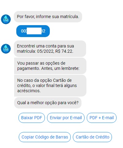 Pagina para conseguir a Segunda via Casal