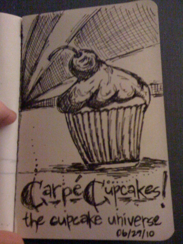 cupcake art by P Davis Designs Payton Davis my niece 