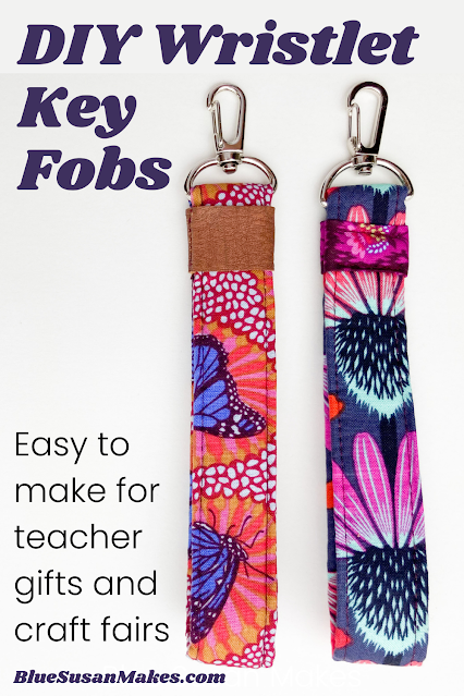 DIY Wristlet Key Fob  - Build Skills Little by Little - 6 Ways to Avoid Sewing Frustration