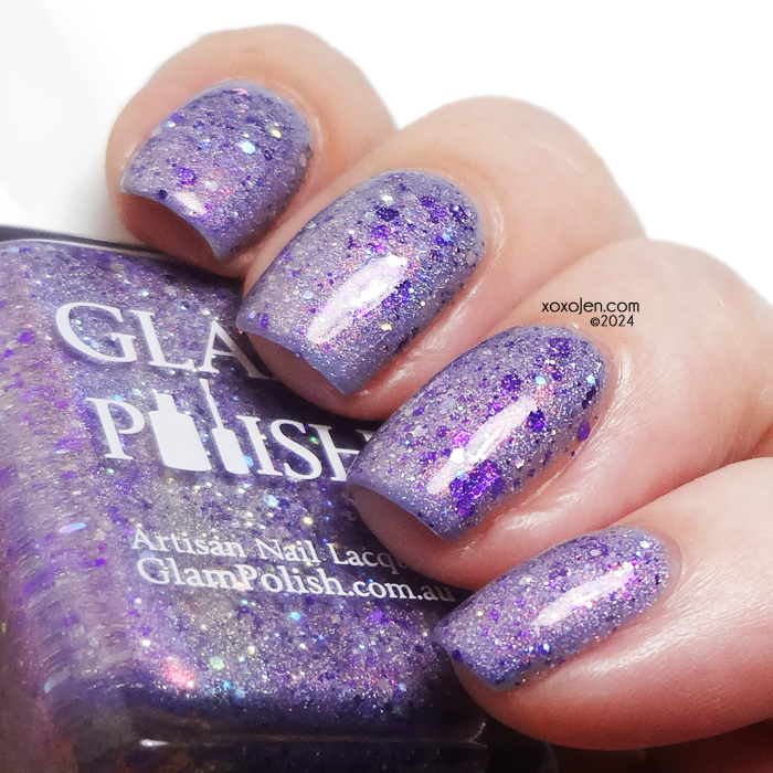 xoxoJen's swatch of Glam Polish I Love You To The Moon And Back