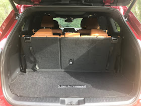 Cargo area in 2020 Toyota Highlander Hybrid Platinum AWD