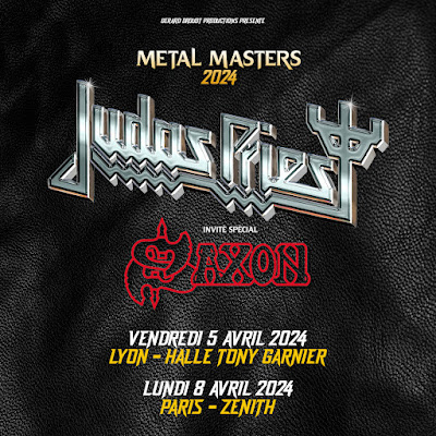 Saxon + Judas Priest @ Zénith, Paris, 08 Avril 2024