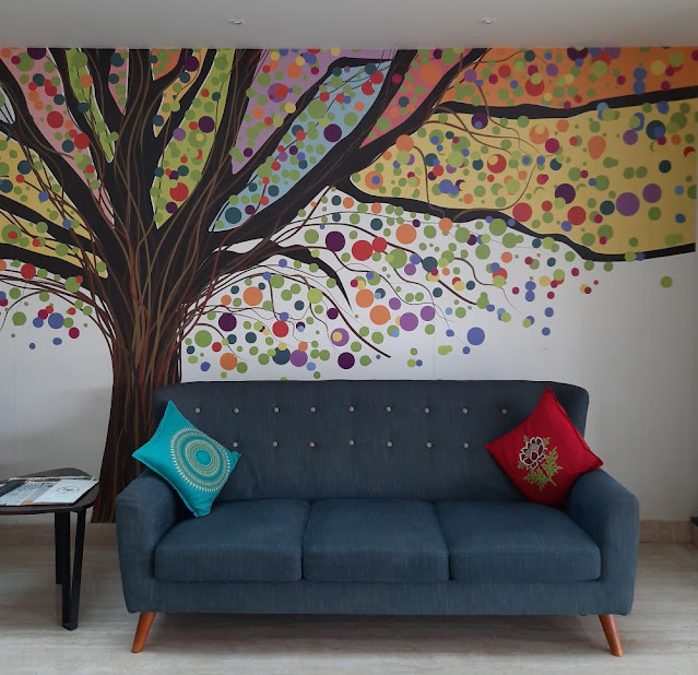 Wall Mural Tree Painting