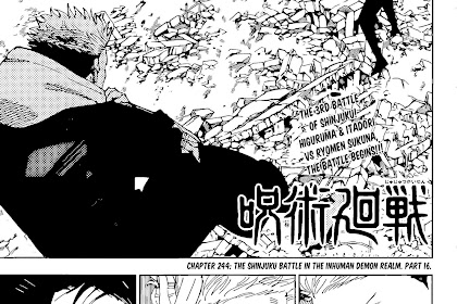 26+ Jujutsu Kaisen Manga Chapter 244