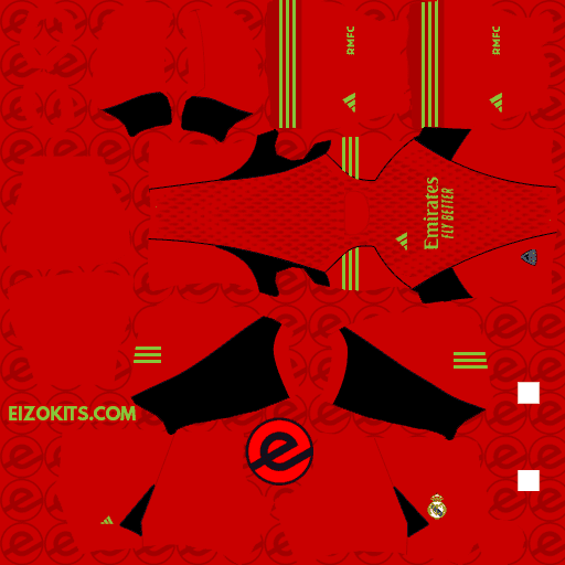 FC Real Madrid Kits 2023-2024 Released By Adidas - DLS23 Kits (Goalkeeper Away)