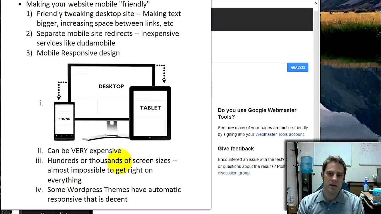 Responsive web design Friend