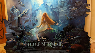 The Little Mermaid standee