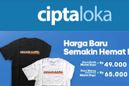 Kaos Costum? Ciptaloka Solusinya