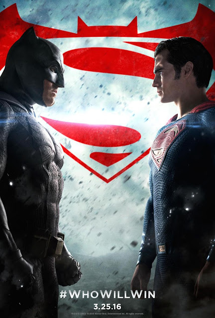 Batman v Superman, Dawn of Justice, Movie Poster, starring Ben Affleck, Henry Cavill, directed by Zack Snyder