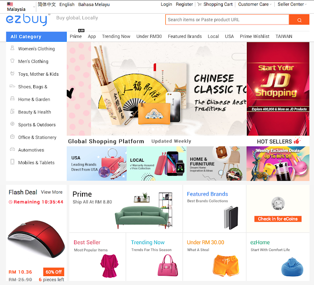 ezbuy Malaysia Shopping Platform - It’s Too Easy!