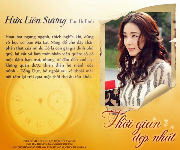 Hứa Liên Sương Thời Gian Đẹp Nhất - Best Time 2013