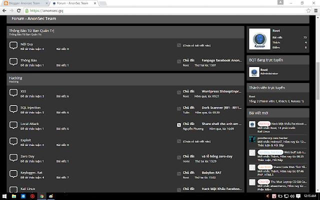 Forum Hacking AnonSec Team, Diễn Đàn Hacking AnonSec Team, Diễn Đàn Hacking Việt Nam, forum hacking việt nam, forum hacker việt nam