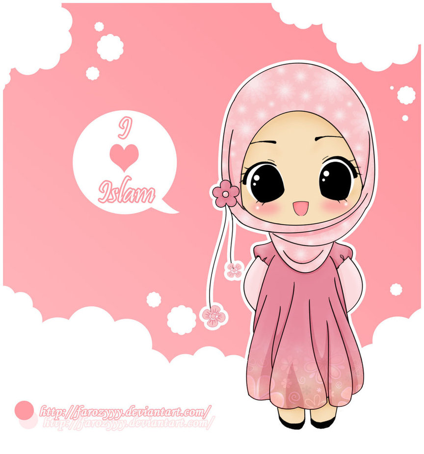 Gambar Kartun Muslimah Instagram Gambar Kartun