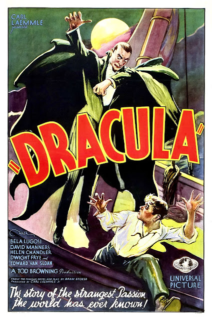 DRACULA. Cartel One Sheet de Estados Unidos. DRÁCULA. Dracula. 1931. Estados Unidos. Dirección: Tod Browning. Reparto: Bela Lugosi, Helen Chandler, David Manners, Dwight Frye, Edward Van Sloan, Herbert Bunston, Frances Dade, Joan Standing, Charles K. Gerrard, Carla Laemmle.