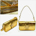 MICHAEL KORS FULTON SMALL FLAP LEATHER SHOULDER BAG (GOLD) ~ SOLD OUT!